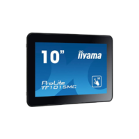 Iiyama iiyama TF1015MC-B2 tartalomszolgáltató (signage) kijelző 25,6 cm (10.1") LED 450 cd/m² WXGA Fekete Érintőképernyő (TF1015MC-B2)