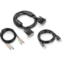 TrendNet TRENDnet Kabelset DVI-I, USB und Audio KVM TK-232DV 1.8m (TK-CD06)