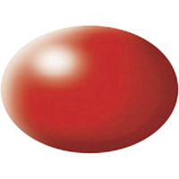 Revell Festék, fényes piros, selyemmatt, színkód: 332 RAL, színkód: 3026, 18 ml, Revell Aqua (36332)