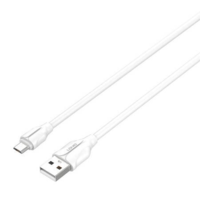 LDNIO LDNIO LS361 USB-A - Micro USB kábel 2.4 A 1m fehér (5905316143135) (LS361 micro)