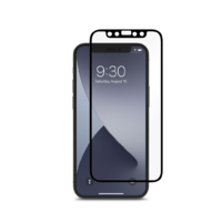 Moshi Moshi iVisor AG Anti-glare iPhone 12 mini kijelzővédő fekete keretes (Clear/Matte) (99MO020038) (99MO020038)