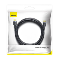 Baseus Baseus Video cable Cafule 4KHDMI Male To 4KHDMI Male 3m Black (CADKLF-G01) (CADKLF-G01)