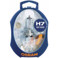 Osram Auto OSRAM Tartalék izzós doboz H7 12 V 12 V PX26d (H x Sz x Ma) 115 x 90 x 60 mm (CLKMH7 EURO UNV1)