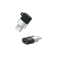 XO XO NB-149A adapter Micro USB - USB-C fekete (NB-149A)
