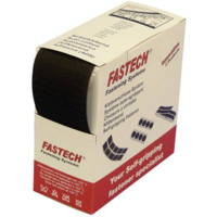 FASTECH® Tépőzár Felragasztható Horgos fél (H x Sz) 5 m x 50 mm Fekete Fastech B50-SK-H-999905 5 m (B50-SK-H-999905)