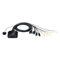Aten ATEN KVM Switch 2PC USB + kábel (CS22H) (CS22H)
