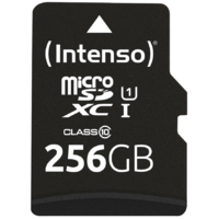 Intenso SD MicroSD Card 256GB Intenso SDXC UHS-I Class10 (3423492)