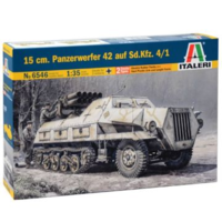 Italeri Italeri: 15 cm. Panzerwerfer 42 Sd.Kfz. 4/1 harci jármű makett, 1:35 (6546s) (6546s)