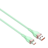 LDNIO LDNIO LS822 USB-A - USB-C kábel 2m zöld (5905316144873) (LS822 Type-C)
