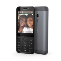 Nokia Nokia 230 Dual SIM Dark Silver mobiltelefon fekete-ezüst (A00026952) (A00026952)