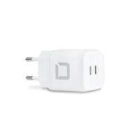 Dicota Dicota Comfort 2x USB-C Hálózati töltő - Fehér (45W) (D31984)