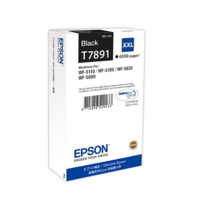 EPSON EPSON Tintapatron, WorkForce Pro WP-5000 Series IInk Cartridge XXL Black 4000 oldal, 65,1 ml (C13T789140)