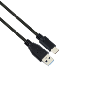 Stansson Stansson CZ-251-D USB-A apa - USB-C apa 3.2 Adat és töltőkábel - Fekete (2m) (CZ-251-D)