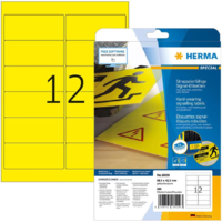HERMA HERMA Signal-Etiketten A4 99,1x42,3 mm gelb Folie 300 St. (8029)