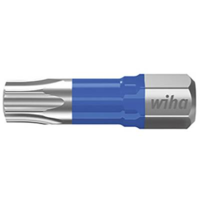 Wiha Torx bit T 20 Wiha 7929-02025 7015T T20 x 25 mm Molibdén-vanádium-acél Edzett 25 db (42301)