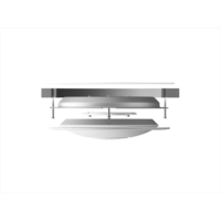 Ubiquiti Ubiquiti UniFi nanoHD AP Recessed Ceiling Mount álmennyezeti rögzítő 1db/cs (NANOHD-RCM) (NANOHD-RCM)