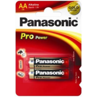 Panasonic Panasonic 1.5V Alkáli AA ceruza elem Pro power (2db / csomag) (LR6PPG/2BP) (LR6PPG/2BP)