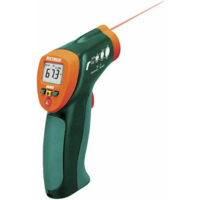 Extech Infra hőmérő pisztoly, távhőmérő lézeres célzóval 8:1 optikával -20 + 332 °C Extech IR400 (IR400)