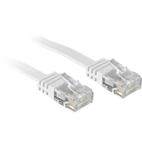 Lindy RJ45 Hálózat Csatlakozókábel CAT 6 U/UTP 30.00 cm Fehér Védővel LINDY (47500)