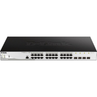 D-Link D-Link DGS-1210-28P/ME/E hálózati kapcsoló Vezérelt L2/L3 Gigabit Ethernet (10/100/1000) Ethernet-áramellátás (PoE) támogatása 1U (DGS-1210-28P/ME/E)