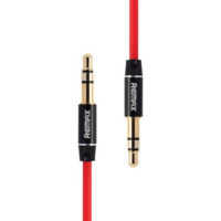 Remax Remax Mini jack 3.5mm AUX kábel 1m piros (RL-L100 Red) (RL-L100 red)