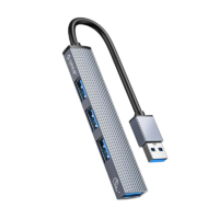 Orico Orico 4x USB 3.0 Hub szürke (AH-A13-GY) (AH-A13-GY)