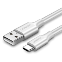 UGREEN UGREEN USB-USB-C kábel, QC3.0, 0.5 m, fehér (60120) (UG60120)