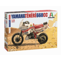Italeri Italeri: Yamaha Tenere 660 cc 1986 motorkerékpár makett, 1:9 (4642s) (4642s)