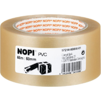 Tesa tesa NOPI Pack PVC geprägt 66m 50mm transparent (57214-00000-01)