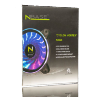 nBase nBase Cyclon Vortex 120mm ARGB 11-Wing Silicone Silencer hűtő ventilátor (2476) (nbase2476)