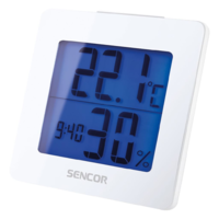 Sencor Sencor SWS 1500 W hőmérő ébresztőórával fehér (SWS 1500 W)