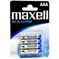 Maxell Maxell Alkáli AAA ceruza elem (4db / csomag) (LR03) (LR03)
