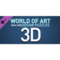 PALE BLUE DOT WORLD OF ART - learn with JIGSAW PUZZLES 3D (PC - Steam elektronikus játék licensz)