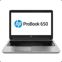 HP HP ProBook 650 G1 Notebook Ezüst/Fekete / 15,6" / i5-4210M / 4GB / 500GB HDD / - Használt (HP650G1_I5-4210M_4_500HDD_CAM_FHD_US_INT_A)
