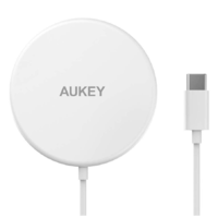 AUKEY AUKEY LC-A1 Vezeték nélküli töltő (15W) - Fehér (LC-A1 WHITE)