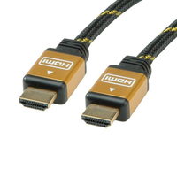 Roline Roline HDMI Gold High Speed kábel 3.0 m (11.04.5563-20) (11.04.5563-20)