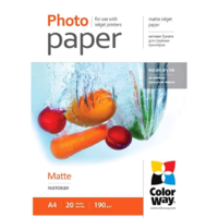 ColorWay ColorWay CW-PM190020A4 fotópapír A4/20db matt (PM190020A4)