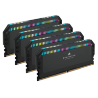Corsair CORSAIR DRAM Memory Kit DOMINATOR PLATINUM RGB - 64GB (4 x 16 GB Kit) - DDR5 6200 MHz C32 (CMT64GX5M4B6200C32)