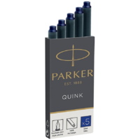 Parker PARKER Tintenpatrone QUINK Schwarz 5 Stück (1950402)