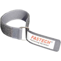 FASTECH® Öntapadós tépőzáras biztonsági öv, 220 mm x 20 mm, szürke, Fastech F101-20-FT-220M (F101-20-220M-FT)