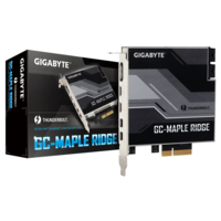 Gigabyte Gigabyte GC-MAPLE RIDGE csatlakozókártya/illesztő Belső DisplayPort, Mini DisplayPort, Thunderbolt 4, USB 3.2 Gen 2 (3.1 Gen 2) (GC-MAPLE RIDGE)