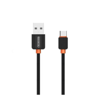 Somostel Somostel SMS-BP03 USB apa - USB-C apa Adat és töltőkábel (1m) (SMS-BP03 TYP-C BLACK)