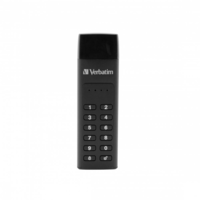 Verbatim Pen Drive 32GB Verbatim Keypad Secure fekete USB-C (49430) (Verbatim 49430)