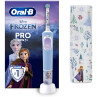 Oral-B Oral-B Pro Kids Szónikus fogkefe tartóval - Kék/Jégvarázs (PRO KIDS 3+ FROZEN)