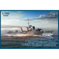 IBG Models IBG Models HMS Hotspur 1941 British H-osztályú romboló csatahajó műanyag modell (1:700) (70009)