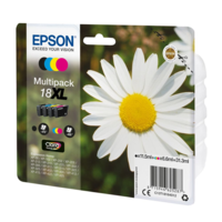 Epson Epson 18XL - 4-pack - XL - black, yellow, cyan, magenta - original - ink cartridge (C13T18164012)