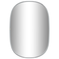 vidaXL ezüstszínű falitükör 50x35 cm (348211)