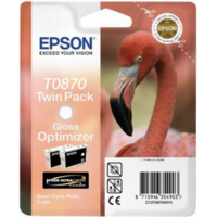 Epson Epson T0870 tintapatron Dupla csomag Gloss Optimizer Ultra Gloss High-Gloss 2 (C13T08704010) (C13T08704010)