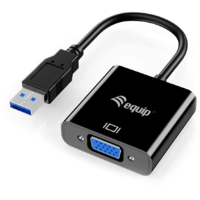 Equip Equip Adapter USB3.0-> VGA HD15 1920x1080/60Hz 0.15m sw (133384)