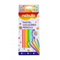 Nebuló Nebulo pasztell színes ceruza készlet 12 szín (NSZC-H-12-PSZ) (NSZC-H-12-PSZ)